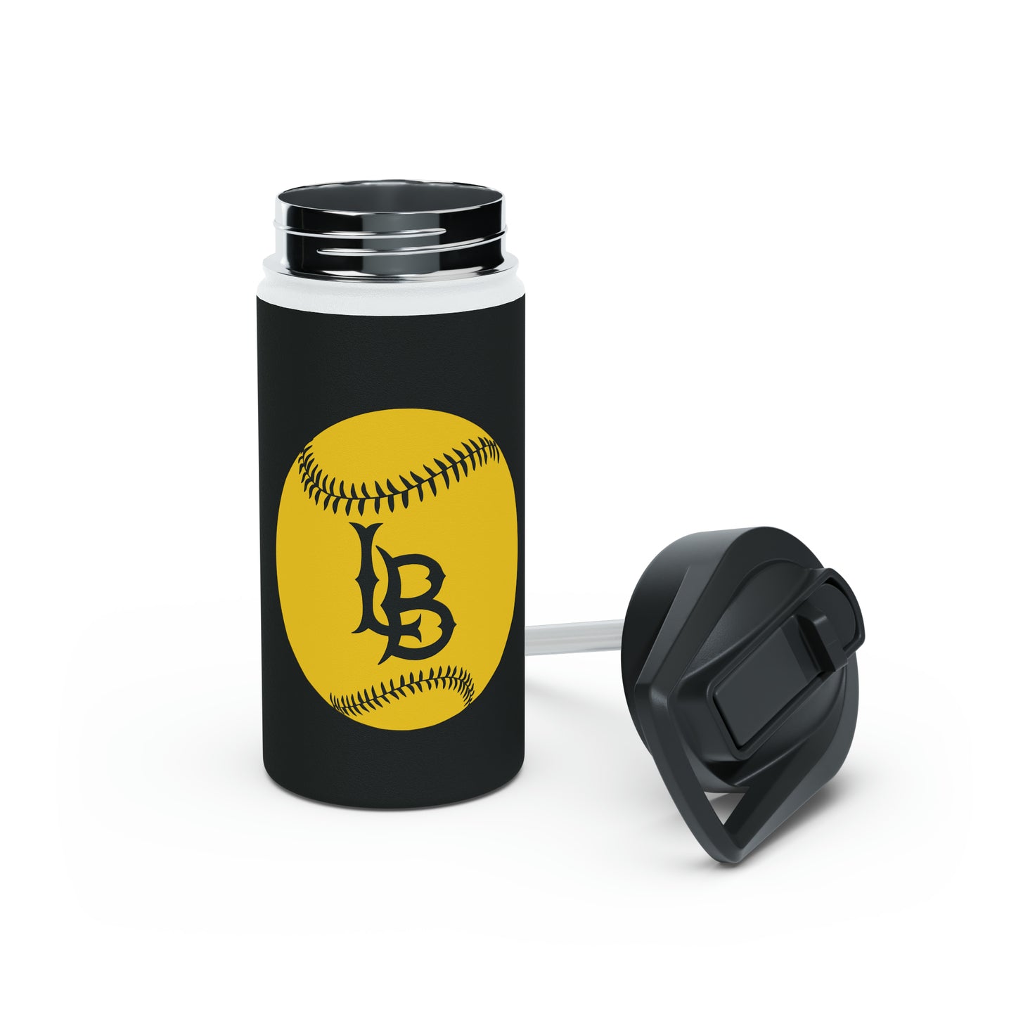 Stainless Steel Water Bottle, Standard Lid (Lady Badgers)