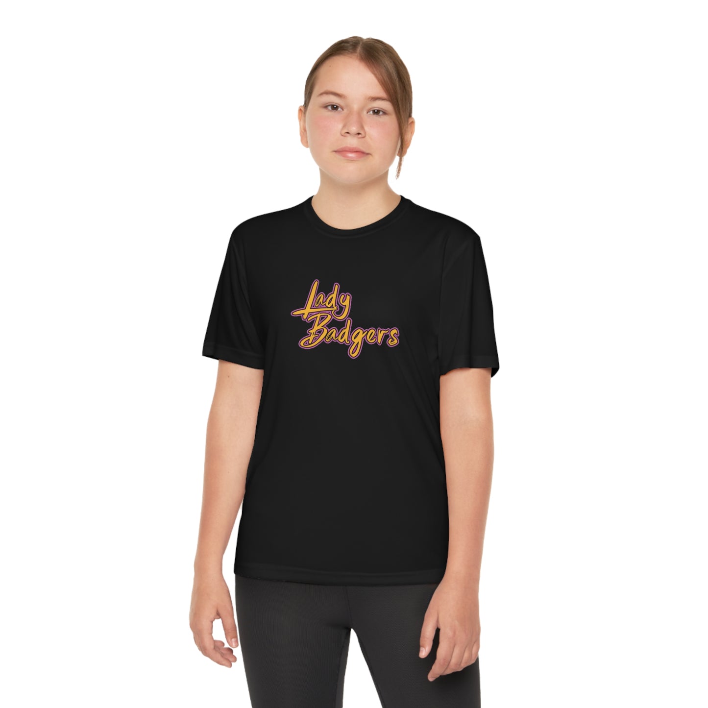 Youth Dri-Fit Tee (Lady Badgers)