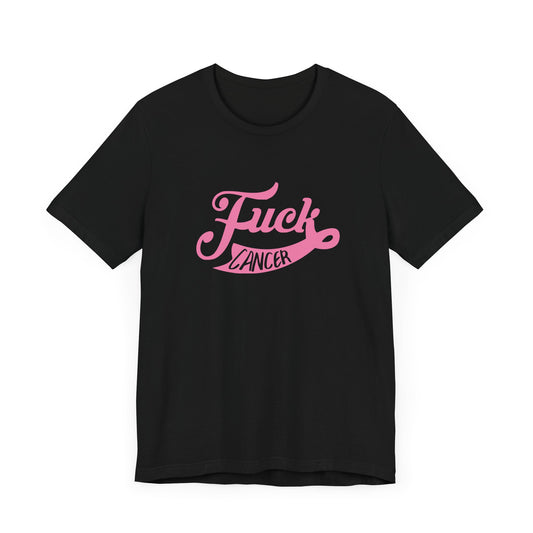 F Cancer Swipe Tee