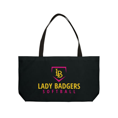 Weekender Tote Bag  (Lady Badger)