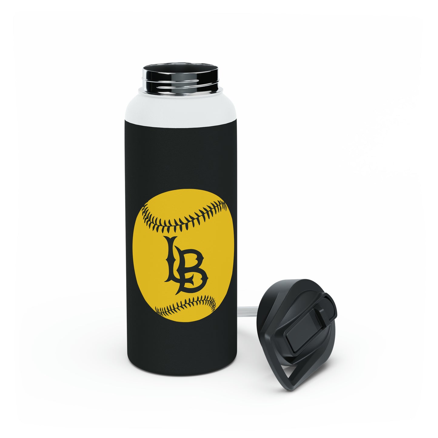 Stainless Steel Water Bottle, Standard Lid (Lady Badgers)