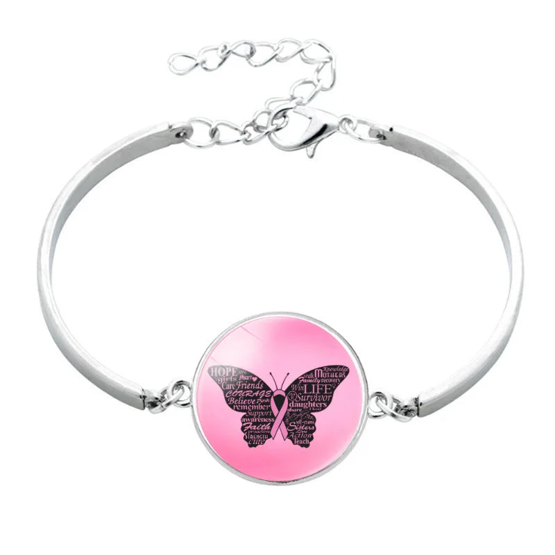 Breast Cancer Support Bracelets